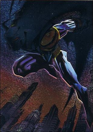 Batman: Saga of the Dark Knight (Spectra Etch Portraits of the Batman Subset) card B2 Portraits of the Batman