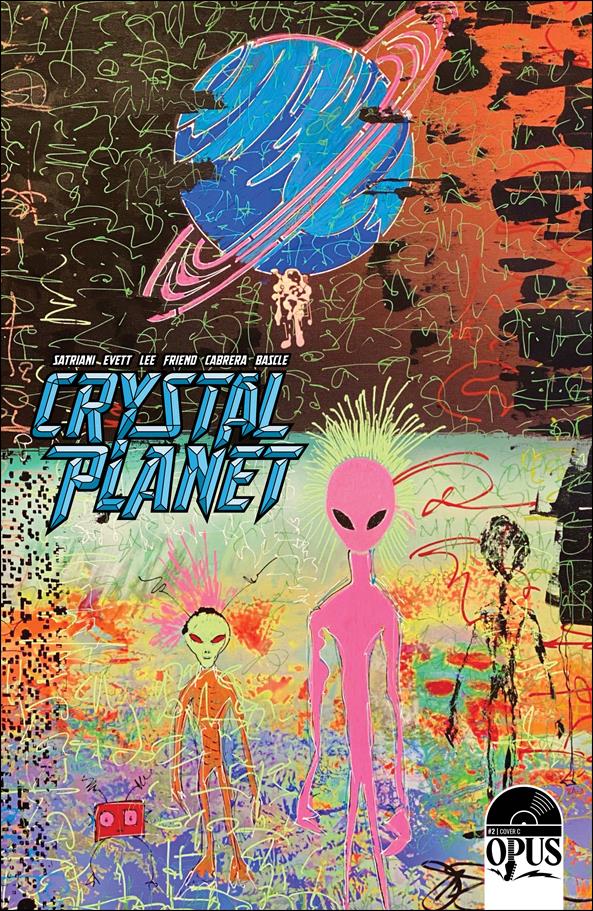 Crystal Planet issue 2-C Joe Satriani 1:10 Cover