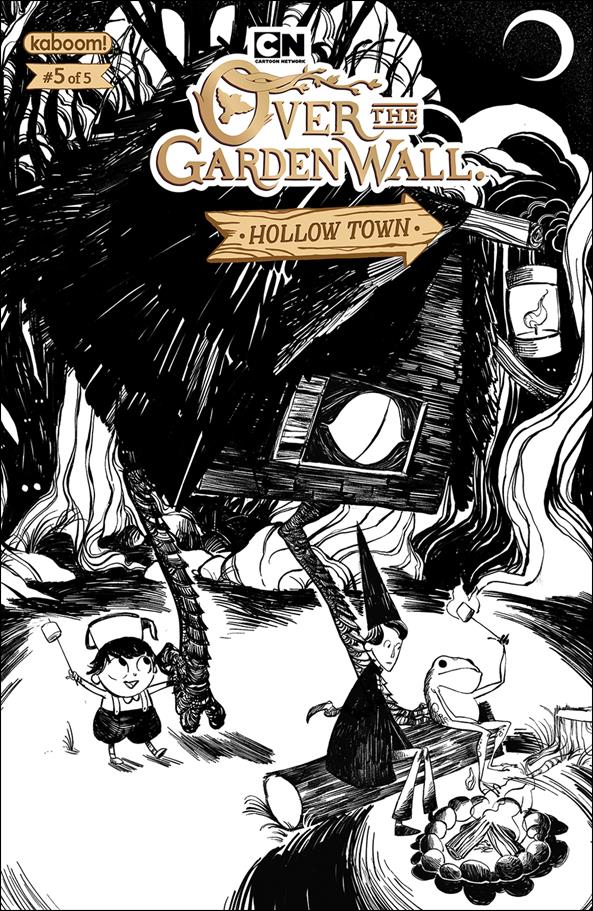 Over the Garden Wall: Hollow Town issue 5-B Natalie Hall Preorder Cover
