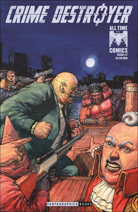 All Time Comics: Crime Destroyer issue 2-C Das Pastoras Cover