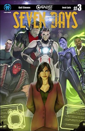 Seven Days issue 3 Standard Cover