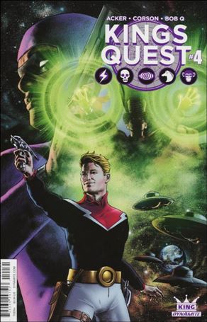 Kings Quest issue 4-C Colton Worley Subscription Cover