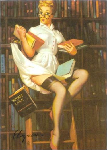 Elvgren's Calendar Pinups (Base Set) card 58 Rare Edition