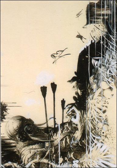 Art Suydam (Base Set) card 49 Mysterious Worlds