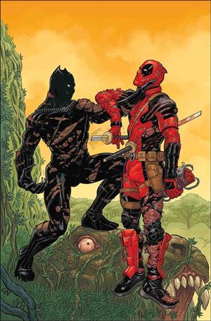 Black Panther vs Deadpool issue 2-B Steve Skroce Cover