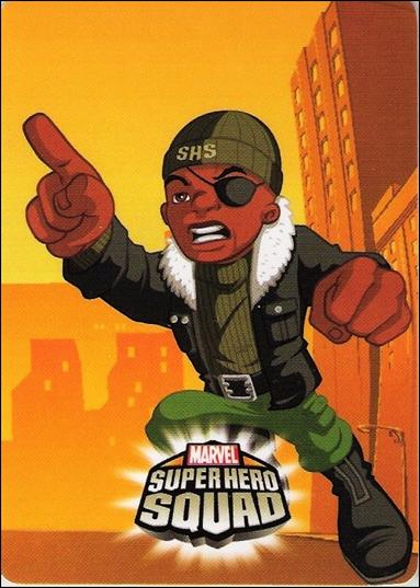 Marvel Super Hero Squad (Base Set) card 40 Nick Fury