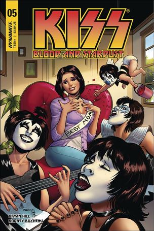 Kiss: Blood and Stardust issue 5-C Maria Sanapo Cover
