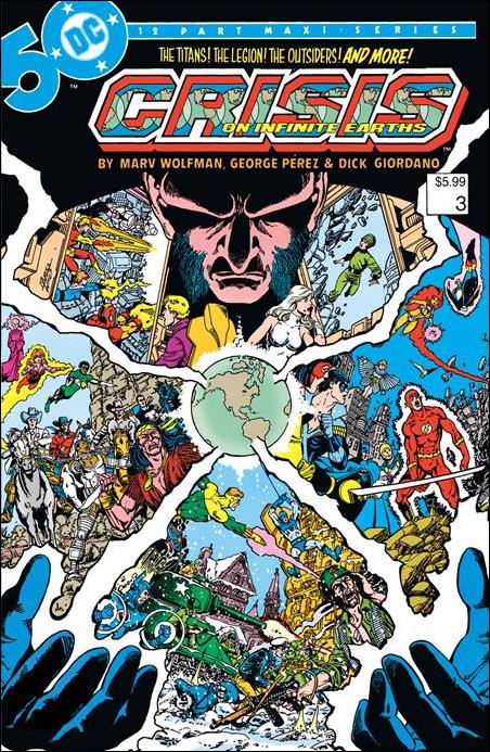 Crisis on Infinite Earths issue 3-E Facsimile Edition (2024) Foil Cover 