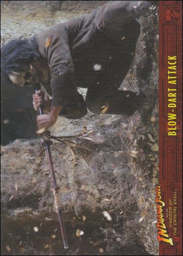 Indiana Jones and the Kingdom of the Crystal Skull (Base Set) card 46 Blow-Dart Attack