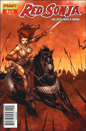 Red Sonja (2005) issue 15 Steve McNiven Color Cover