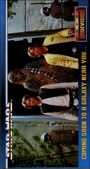 Star Wars Widevision (Promo) card SWP0 Coming Soon To A Galaxy Near You...
