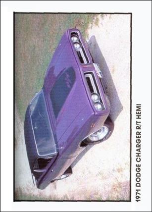 Muscle Cars (Base Set) card 27 1971 Dodge Charger R/T Hemi