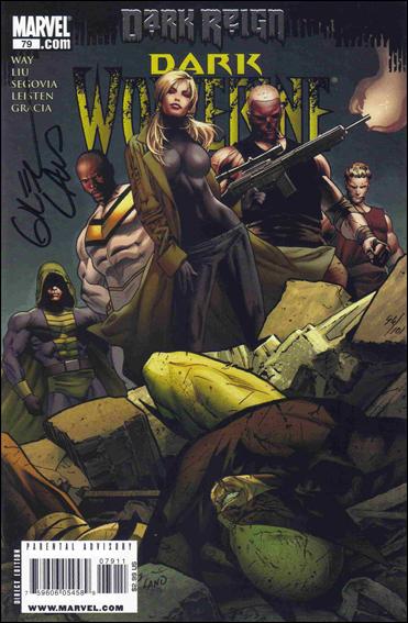 Dark Wolverine issue 79-D DF Greg Land Cover (Signed by Greg Land) 1/101