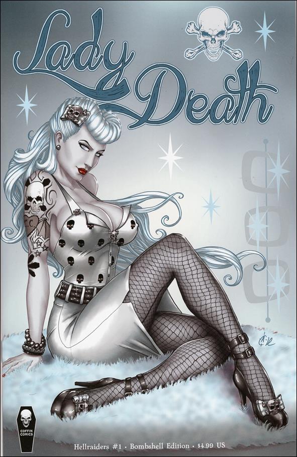 Lady Death: Hellraiders issue 1-B David Harrigan Bombshell Cover