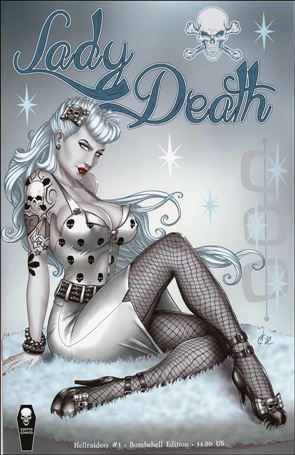 Lady Death: Hellraiders issue 1-B David Harrigan Bombshell Cover