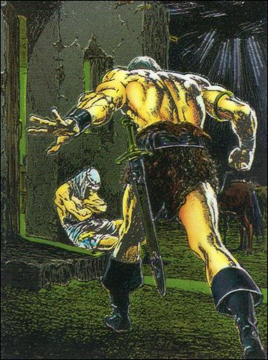 Conan III (Base Set) card 85 Shadow of Night