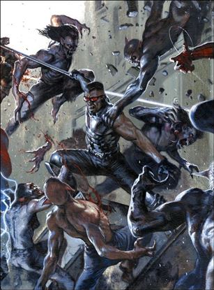 Blood Hunt (2024) issue 4-G Gabriele Dell'Otto Connecting Virgin 1:100 Cover