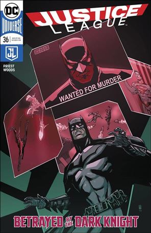 Justice League (2016) issue 36 Pete Woods Cover