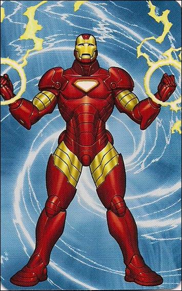 Marvel Universe: Series 1 (Promo) card 001 Iron Man