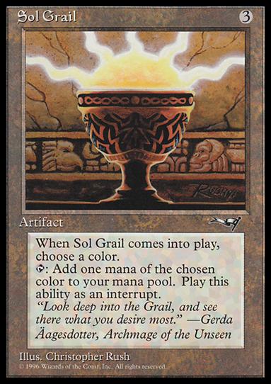 Magic the Gathering: Alliances (Base Set) card 130 Sol Grail