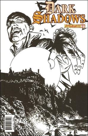 Dark Shadows (2011) issue 1-D Aaron Campbell Black & White Cover (2nd Printing)