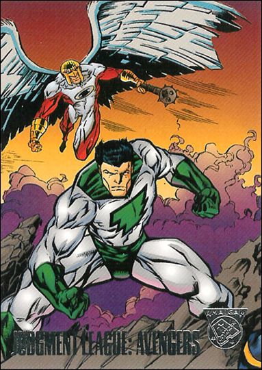 Amalgam Comics (Base Set) card 17 Judgment League: Avengers