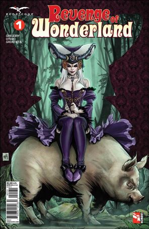 Revenge of Wonderland issue 1-C Mike Krome Cover