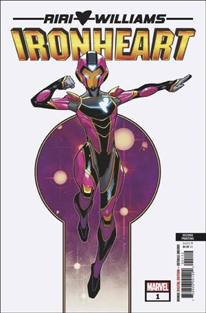Ironheart issue 1-H Luciano Vecchio Cover (2nd Printing)