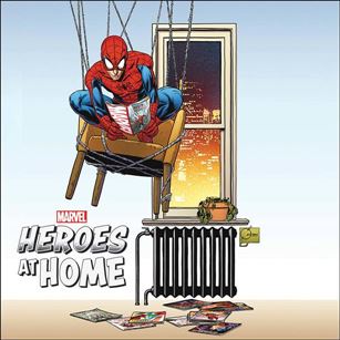 Heroes at Home issue nn-C Joe Quesada 1:25 Cover