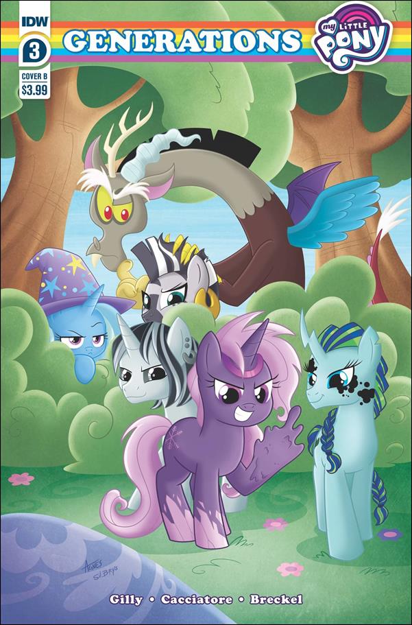 My Little Pony: Generations issue 3-B Agnes Garbowska Cover
