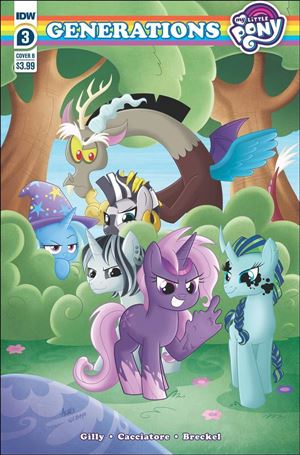My Little Pony: Generations issue 3-B Agnes Garbowska Cover