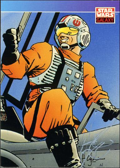 Star Wars Galaxy: Series 1 (Autograph Subset) card 87 Howard Chaykin