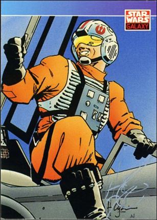 Star Wars Galaxy: Series 1 (Autograph Subset) card 87 Howard Chaykin