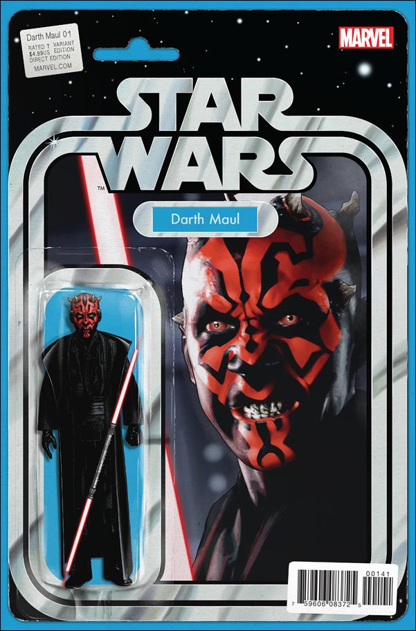 Darth Maul issue 1-B John Tyler Christopher Action Figure Cover