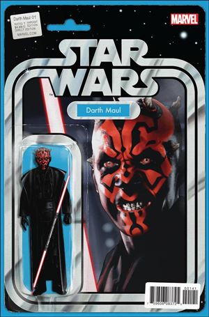 Darth Maul issue 1-B John Tyler Christopher Action Figure Cover