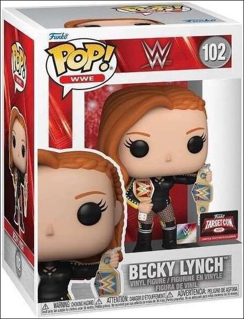 POP! WWE figure 102 Becky Lynch Target Con Exclusive