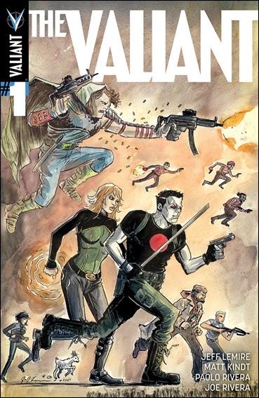 Valiant issue 1-B Jeff Lemire & Matt Kindt Cover