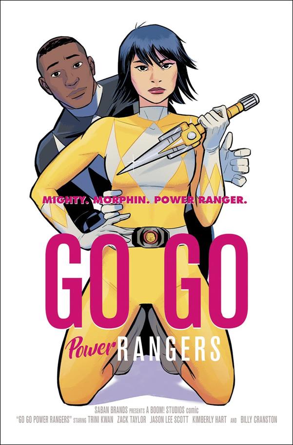 Saban's Go Go Power Rangers issue 2-D Natacha Bustos 1:25 Cover