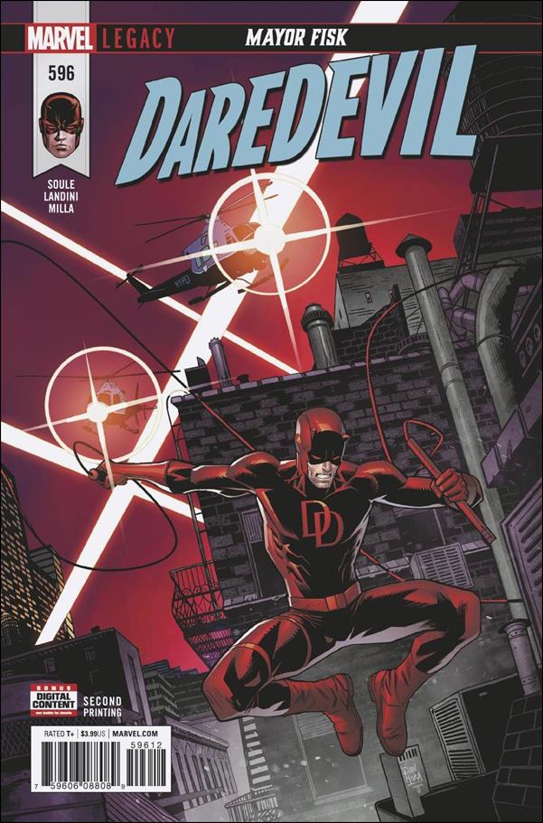 Daredevil (1964) issue 596-C Dan Mora Cover (2nd Printing)