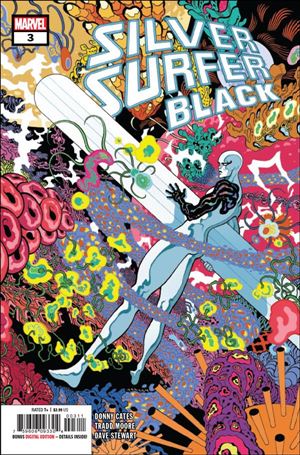 Silver Surfer: Black issue 3 Tradd Moore Cover