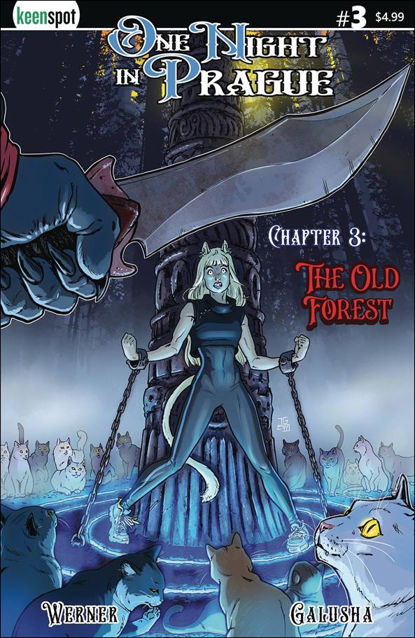 One Night in Prague issue 3 Chained Cover