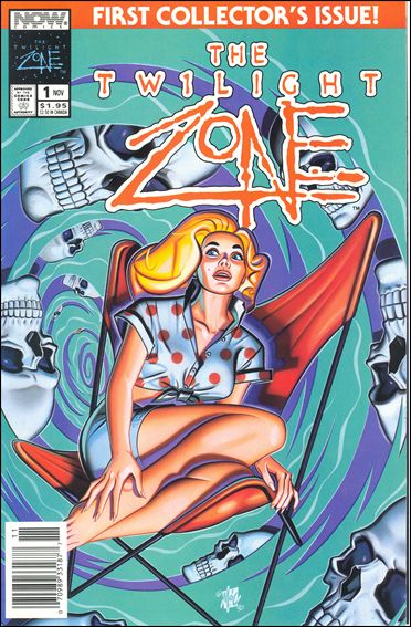Twilight Zone (1991) issue 1-B Newsstand Edition Cover Art by Mitch O'Connell