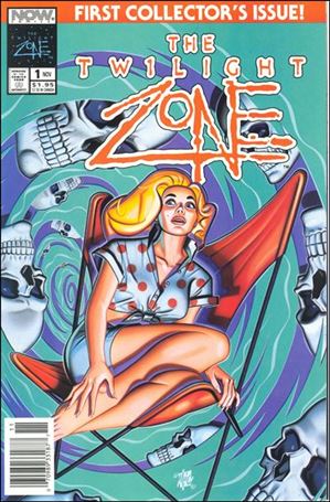 Twilight Zone (1991) issue 1-B Newsstand Edition Cover Art by Mitch O'Connell