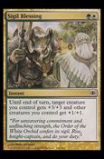 Magic the Gathering: Shards of Alara (Base Set) card 195 Sigil Blessing