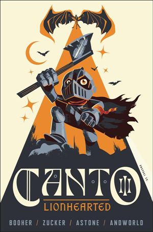 Canto III: Lionhearted issue 6-B Will Staehle 1:10 Cover