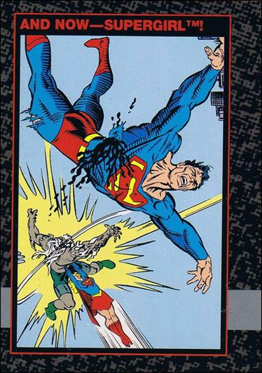 Doomsday: The Death of Superman (Base Set) card 61 And Now - Supergirl!