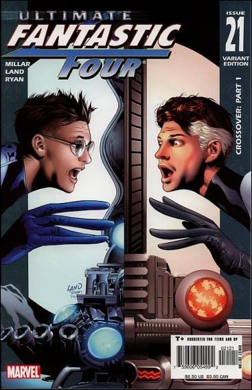 Ultimate Fantastic Four issue 21-B Reed Meets Reed Cover