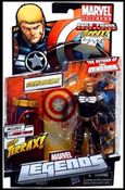 Marvel Legends (Terrax Series) figure 6-B Steve Rogers (Ionic Shield)