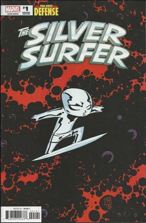 Silver Surfer: The Best Defense issue 1-B Skottie Young Baby Cover