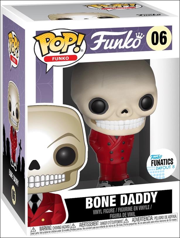 POP! Funko - Fantastik Plastik figure 6-C Bone Daddy (Red Suit) Funatics Day Out 8